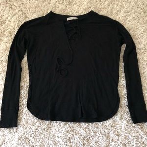 Fox + Hawk LS Shirt w Cut Out